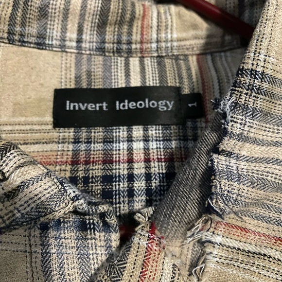 Invert ideology custom work flannel - Picture 4 of 4